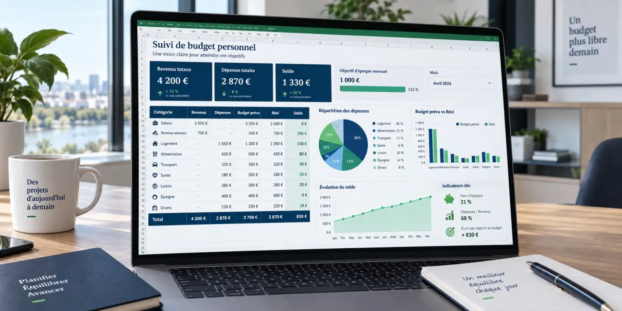 Un template Excel de gestion de budget pour suivre votre solde et vos dépenses