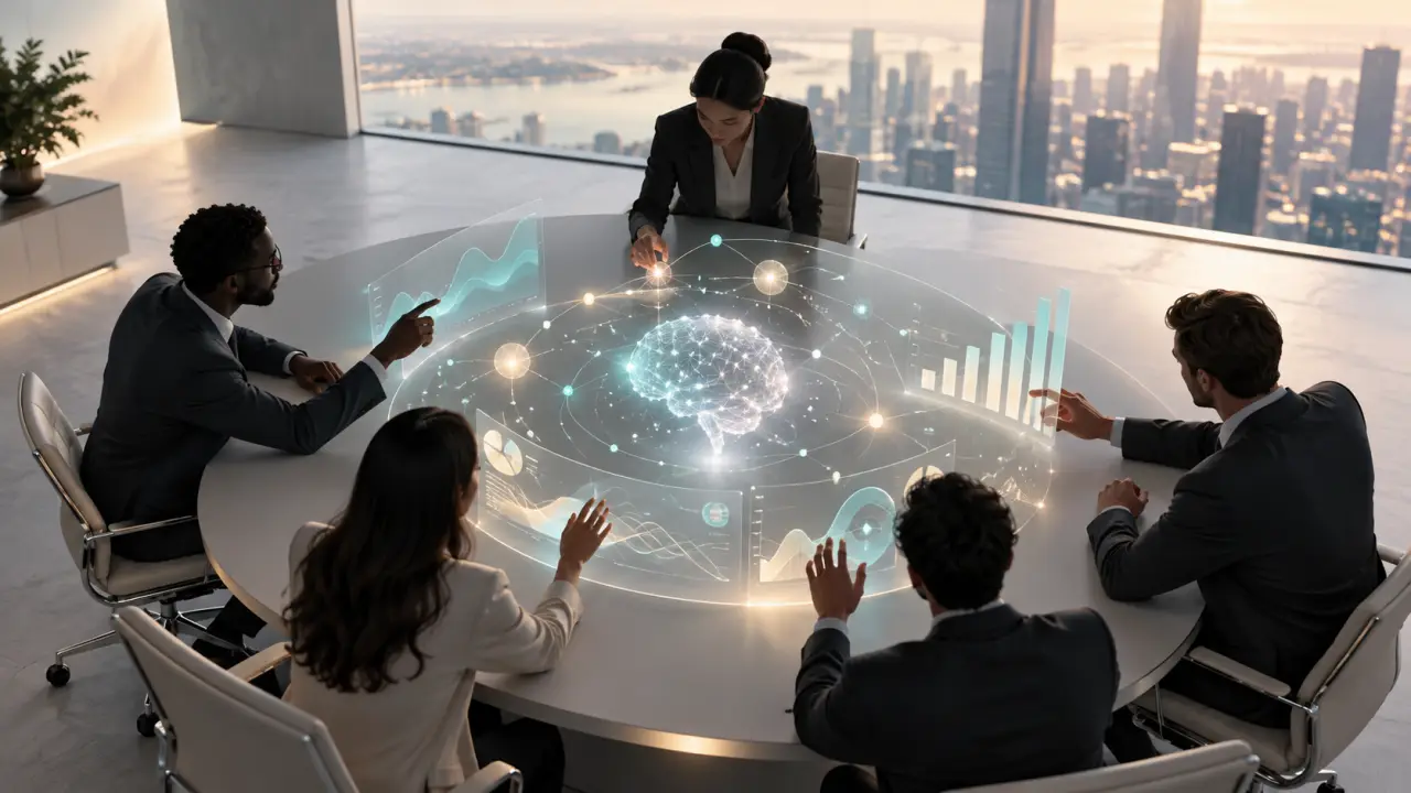 Connexions entre intelligence artificielle, équipes et indicateurs de productivité