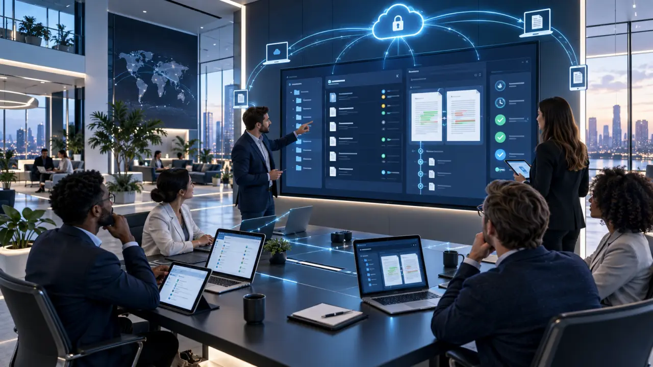 La gestion documentaire en entreprise centralise les documents et maîtrise chaque version
