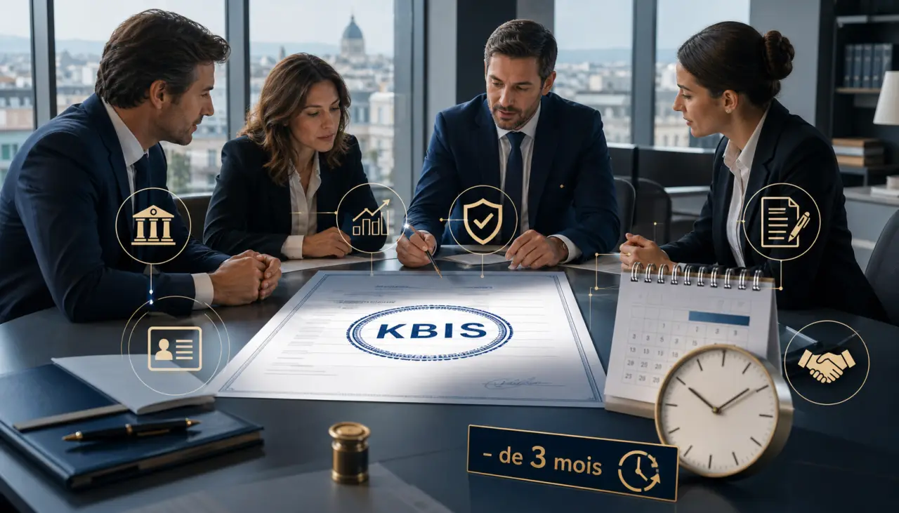 Kbis : à quoi sert-il, qui le demande et pourquoi il faut souvent un document de moins de 3 mois ?